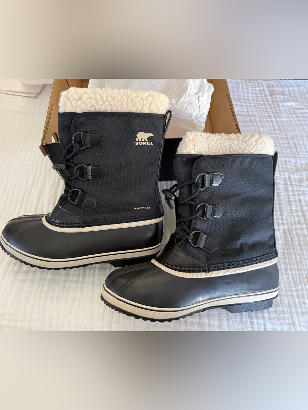 NWT Sorel Yoot Pac Nylon WP Youth Size 6/Women’s Size 7.5 (EU 38)